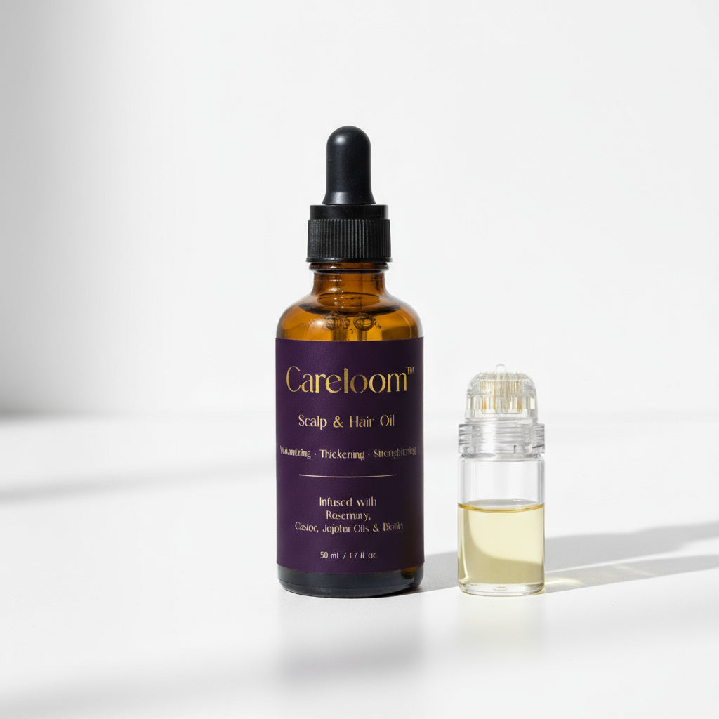 Careloom™ Signature Scalp & Hair Oil Micro-Delivery System